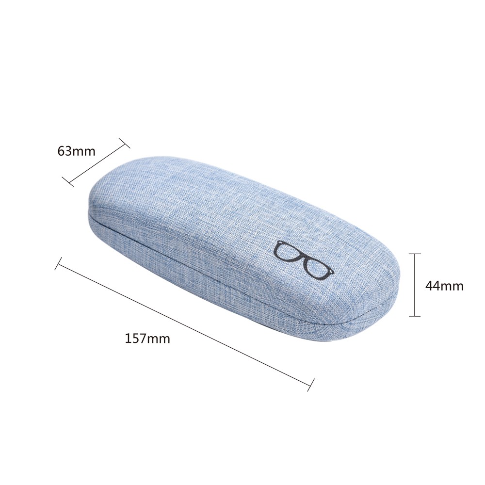 Classical style hard iron glasses case from Chinese manufacturer